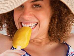 Picture of Mango Halves Popsicles