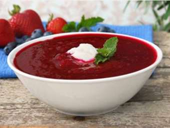Picture of Frozen Raspberry Fruit Purée
