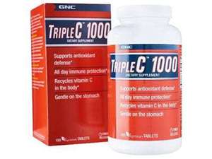 Picture of GNC Triple C 1000 - 180 Tablets