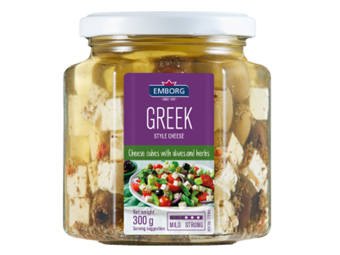 Picture of Greek-Style Feta Cheese in Olives & Herbs