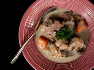 Picture of French Veal Stew "Blanquette de veau"