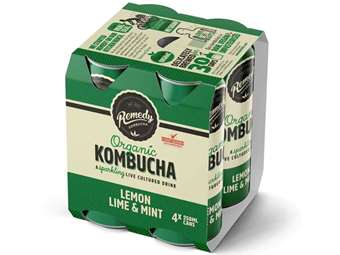Picture of Lemon Lime & Mint Kombucha