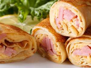 Picture of 2 Ham & Cheese Crepes