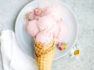 Picture of Lychee Rose Ice Cream Pint