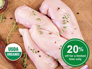 Picture of Organic Chicken Breast Fillets - Halal