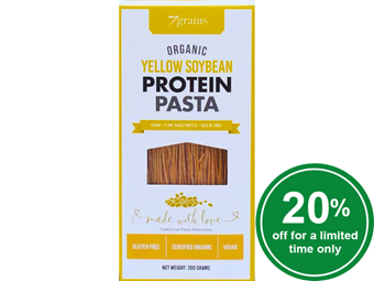 Picture of Yellow Soybean Protein Pasta