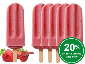 Picture of Milky Pops - Strawberry