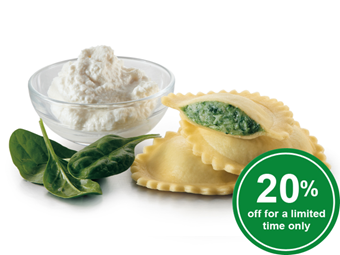 Picture of Tortelli (Ricotta and Spinach)