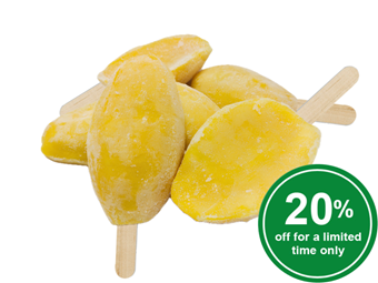 Picture of Mango Halves Popsicles